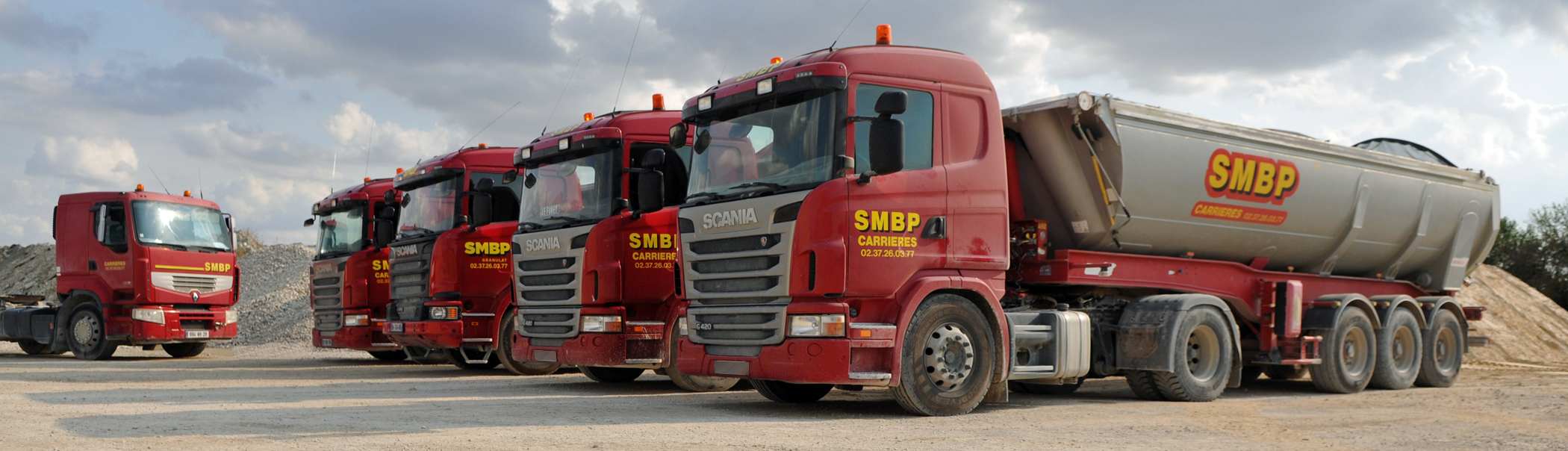 transport granulat calcaire - SMBP